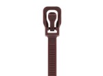 Picture of EveryTie 8 Inch Brown Reusable Tie - 100 Pack