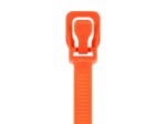 Picture of WorkTie 14 Inch Orange Reusable Tie - 100 Pack
