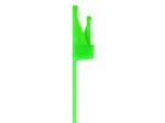 Picture of WorkTie 14 Inch Fluorescent Green Reusable Tie - 100 Pack