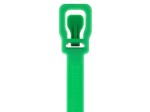 Picture of WorkTie 14 Inch Green Reusable Tie - 100 Pack