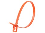 Picture of WorkTie 14 Inch Orange Reusable Tie - 100 Pack