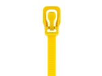 Picture of EveryTie 10 Inch Yellow Reusable Tie - 20 Pack
