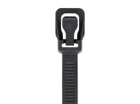 Picture of  ProTie 32 Inch Black Reusable Tie - 10 Pack