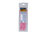 Picture of EveryTie 8 Inch Fluorescent Pink Reusable Tie - 20 Pack