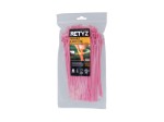 Picture of EveryTie 8 Inch Fluorescent Pink Reusable Tie - 100 Pack