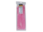 Picture of EveryTie 14 Inch Fluorescent Pink Reusable  Tie -100 Pack