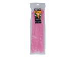 Picture of EveryTie 16 Inch Fluorescent Pink Reusable  Tie - 100 Pack