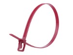 Picture of WorkTie 14 Inch Plenum Cranberry Reusable  Tie - 20 Pack