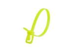 Picture of EveryTie 8 Inch Fluorescent Yellow Reusable Tie- 100 Pack