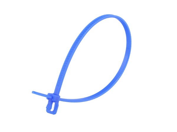 Picture of VersaTie 6 Inch Blue Reusable Tie - 100 Pack