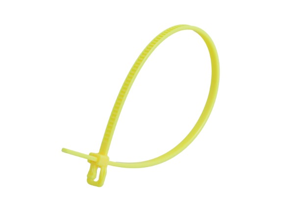 Picture of VersaTie 6 Inch Yellow Reusable Tie - 100 Pack