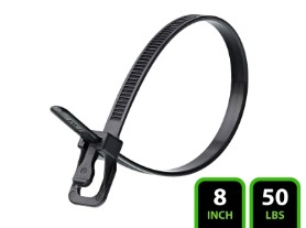 Picture of 8 Inch RETYZ EveryTie Releasable Ties