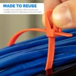 Picture of RETYZ™ Detect EveryTie 6” Blue 50 lb 20 Pack