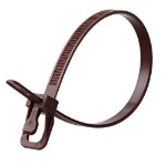 Picture of EveryTie 12 Inch Brown Reusable Tie - 20 Pack