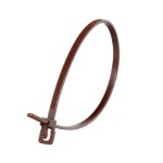 Picture of VersaTie 6 Inch Brown Reusable Tie - 100 Pack