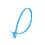 Picture of VersaTie 6 Inch Fluorescent Blue Reusable Tie - 100 Pack