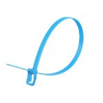 Picture of WorkTie 14 Inch 120 Lbs Fluorescent Blue Reusable  Tie - 20 Pack