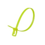 Picture of EveryTie 10 Inch Fluorescent Yellow Reusable Tie - 20 Pack