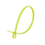 Picture of EveryTie 14 Inch  Fluorescent Yellow Reusable  Tie -100 Pack