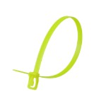 Picture of WorkTie 14 Inch 120 Lbs Fluorescent Yellow Reusable  Tie - 100 Pack