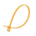 Picture of VersaTie 6 Inch Orange Reusable Tie - 100 Pack