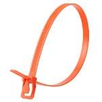 Picture of WorkTie 14 Inch Orange Reusable Tie - 20 Pack