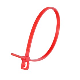 Picture of VersaTie 6 Inch Red Reusable Tie - 100 Pack