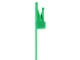 Picture of RETYZ WorkTie 14 Inch Green Releasable Tie - 100 Pack