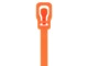 Picture of RETYZ EveryTie 8 Inch Fluorescent Orange Releasable Tie - 100 Pack