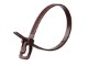 Picture of RETYZ EveryTie 8 Inch Brown Releasable Tie - 100 Pack