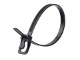 Picture of RETYZ EveryTie 14 Inch Black Releasable Tie - 100 Pack