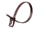 Picture of RETYZ EveryTie 8 Inch Brown Releasable Tie - 20 Pack