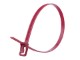 Picture of RETYZ WorkTie 14 Inch Plenum Cranberry Releasable Tie - 100 Pack