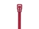 Picture of RETYZ WorkTie 14 Inch Plenum Cranberry Releasable Tie - 100 Pack