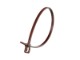 Picture of RETYZ VersaTie 6 Inch Brown Releasable Tie - 100 Pack