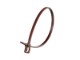 Picture of RETYZ VersaTie 6 Inch Brown Releasable Tie - 100 Pack