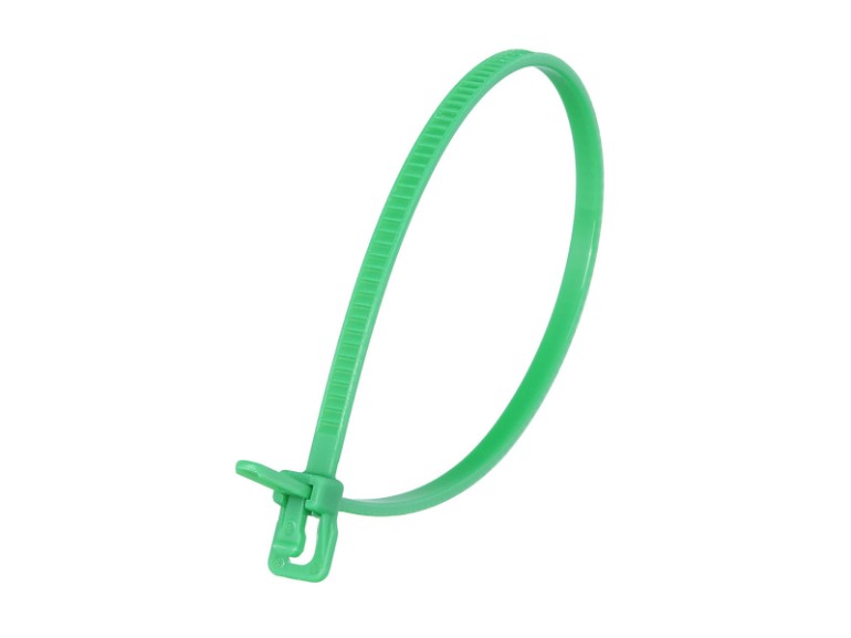 Picture of RETYZ VersaTie 6 Inch Green Releasable Tie - 100 Pack