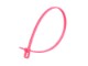Picture of RETYZ VersaTie 6 Inch Fluorescent Pink Releasable Tie - 100 Pack