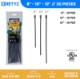 Picture of 8 Inch, 10 Inch, and 12 Inch Combo Pack Releasable/Reusable Cable Tie - 30 Pack